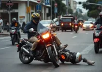 motociclista ferido