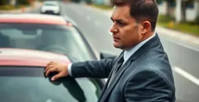 advogada arrasta homem em capô de carro