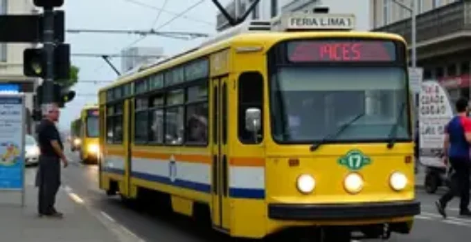 Faria Lima para Consolação de transporte público