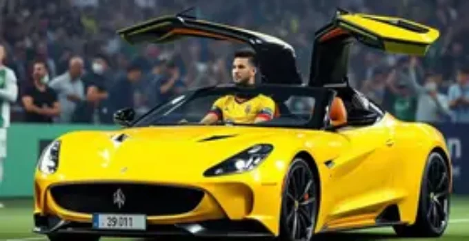 Neymar carro de luxo