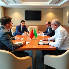 Reunião com Presidente do Sampapão
